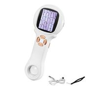 500X Microscope Toy USB Recharging Magnifier with LED Light for Kid Scientific Exploration and Hobbies Inspection Educational Toy