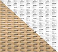 500x Mixed Sugar Sticks - White & Brown Sachets | Regular Bulk Supply for Hotels, Cafés & Offices - NOT Fairtrade