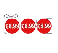 500x45mm red Sign SELF Adhesive Stickers Sticky Labels Swing Labels for Retail Price. £6.99