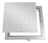 500X500X40mm Steel Drain Recess Tray Recessed Manhole Cover And Frame & Lock