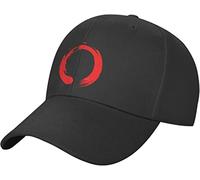501 Baseball Cap Zen Enso Peaked Cap Sun Cap Lightweight Cowboy Cap Adjustable Denim Hat for Hiking Fishing Activities
