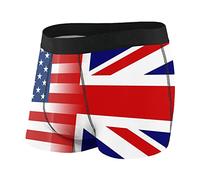 501 Boxer Shorts Union-Jack American Flag Mens Boxer Fit Men'S Boxer Soft Boxer Briefs For Sports Daily Suitable All Occasions M