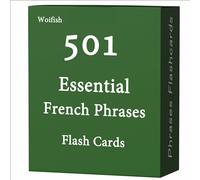501 Common French Phrases Flash Cards