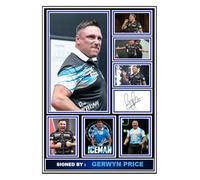 (501) Gerwyn Price Darts Legend Signed A4 Photograph (21 X 297 CM) Art Work Wall Art Display (REPRINT) #####