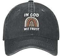 501 Men Women Sports Hat Jesus Hat in God We Trust Baseball Cap Casual Dad Cap Adjustable Ball Cap for Hiking Running Fishing