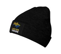501 Winter Hat I Stand with Ukraine Slouch Beanie Hat Windproof Running Hat Warm Hat for Hiking, Christmas, Running