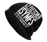 501 Women Men Watch Hat Ct Fletcher Isymfs Knit Winter Hats Stretchable Slouch Beanie Breathable Chemo Hat for Sports Outdoor Cycling