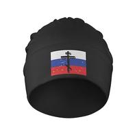 501 Women Men Watch Hat Russian Flag Orthodox Flag Cross Chemo Hat Fashion Slouch Beanie Quickly Dry Knitted Beanies Cap for Sports Cycling Outdoor