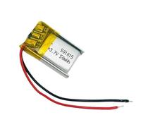 501015 3.7V 50 mAh Size:16 * 10 * 5mm 1pcs