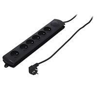50111-QOL1 50111 Power Strip: Fuse Sockets: 6 250VAC 10A Black QOLT