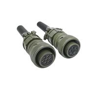 5015 MIL STD Circular Connector 16S-1 16S-8 Socket Military 7pin 5pin MS3102 MS3106 MS3108 1Pcs(Plug 3106 16-1P)