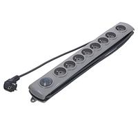 50168-QOL1 50168 Power Strip: Fusing Sockets: 8 230VAC 10A Grey 3 Metres