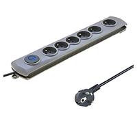 50199-QOL1 50199 Power Strip: Fusing Sockets: 6 230VAC 10A Grey 5m QOLT