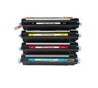 501A 502A 503A 504A Toner Cartridge Compatible for HP Color 3600N CP3505 Q6470A Q6471A Q6472A Q6473A Toner Cartridge(Q6472A 501A-M)