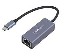50352 USB Adapter for Ethernet USB 3.1 PnP Grey 0.18m Aluminium QOLTEC