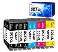503XL 503 XL Ink Cartridges Compatible with Epson XP 5200 5205 WF 2960 2965 | 503XL Ink Cartridge Multipack Replacement for Epson XP-5200 Ink XP-5205 Workforce WF-2960DWF WF-2965DW WF-2960 WF-2965