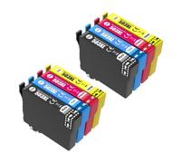 503XL Ink Cartridge, Compatible with Epson, XP-5200 XP-5205 | WF-2960DWF, WF-2965DWF, T503XL, BK 550Pages, CMY 470Pages, for Europe only(2SET(8PC))