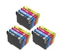503XL Ink Cartridge, Compatible with Epson, XP-5200 XP-5205 | WF-2960DWF, WF-2965DWF, T503XL, BK 550Pages, CMY 470Pages, for Europe only(3SET(12PC))