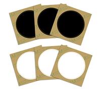 504 Memory NFC Stickers - 20 Pack Mix (10 Black, 10 White) Ntag215, Anti-Metal, Works on Metal, Compatible with Android & iOS