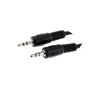 50430-Goo1 cable jack 3.5 mm plug, 5 m Goobay on both sides