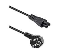 50458 cable 3x1mm² PVC 1.5m black 2.5A 250V QOLTEC
