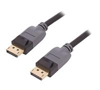 50467-QOL1 50467 cable Displayport plug, 2 m black QOLTEC on both sides