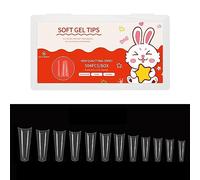 504pcs Fake Nails Coffin Clear Fake Intips Press Oneals Offect For Full Cover For Extende 12 Sizes Fake Nails Coffin Fals