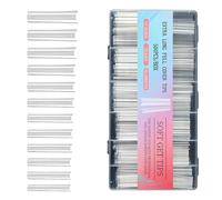 504Pcs Long Full Covers Tips Soft Gels Tips Acrylic Nails Clear Nails Press On False For Women Professional Salon Gel Nail Extension