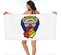504Th Parachute Infantry Regiment Bath Towels Bath Towels Sand Free Microfiber Towels Large Beach Blanket For Travel Yoga Swimming 80X130Cm