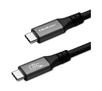 50669 Cable Thunderbolt 3, Thunderbolt 4, USB 4.0 1m 4K, 8K 40Gbps QOLTEC