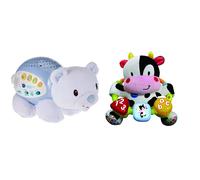 506903 Little Friendlies Starlight Sounds Bear, for Babies 1 Month to 4 Years, 5.0 cm*11.0 cm*11.0 cm & 166003 Baby Little Friendlies Moosical Beads