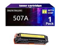 507A Toner Cartridge, Replacement Compatible for HP CE400A for HP Laserjet CP3525 3525N 3525DN CM3530 3530FS M551N M551DN M551XH Printer,Y-1 pack