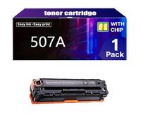 507A Toner Cartridge, Replacement Compatible for HP CE400A for HP Laserjet CP3525 3525N 3525DN CM3530 3530FS M551N M551DN M551XH Printer,BK-1 pack