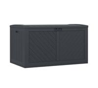 507L Colorado Storage Box - Resin - L76 x W125 x H71 cm - Cyberspace Grey