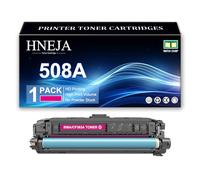 508A Toner Cartridge, Compatible CF360A CF361A CF363A CF362A Toner Cartridges for HP M552dn M553n M553X M553dn M577dn M577f M577z Printer,Magenta-1 Pack