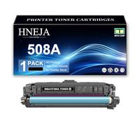 508A Toner Cartridge, Compatible CF360A CF361A CF363A CF362A Toner Cartridges for HP M552dn M553n M553X M553dn M577dn M577f M577z Printer,Black-1 Pack