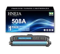 508A Toner Cartridge, Compatible CF360A CF361A CF363A CF362A Toner Cartridges for HP M552dn M553n M553X M553dn M577dn M577f M577z Printer,Cyan-1 Pack