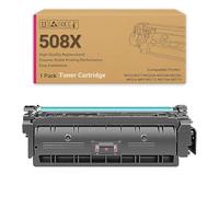 508x Toner Cartridge Replacement Compatible For HP M553 M577 Color LaserJet Enterprise M552dn M553dn M553n M553x MFP M577Z M577dn M577f M577c Series & 12500 - Page Yield magenta