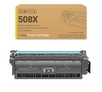 508x Toner Cartridge Replacement Compatible For HP M553 M577 Color LaserJet Enterprise M552dn M553dn M553n M553x MFP M577Z M577dn M577f M577c Series & 12500 - Page Yield yellow
