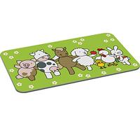 509712 Farm Family melamine sandwich board, 23.5 x 14.5 cm