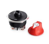 50A 100A 200A 300A DC 12V Car Battery Switch Disconnecter Power Isolator Cut Off Switch Kit For Truck Car Motorcycle Boat 1Pcs(300A)