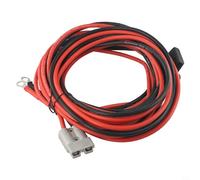 50A 10AWG Weatherproof Wiring Kit,600V Quick Connect Wire with Fuse, Battery Cable Quick Connect Kits For Anderson Type for Vehicles Outdoor Home (1meter)