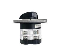 50A 2 Poles 8 Terminals Rotary Cam Switch Changeover Select Interruptor Optional Positions YMZ12-50/2(0-1)