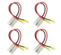 50A 600V Forklift Charger Connector Set, 4 Pack for Reliable Battery Connections in Vehicles