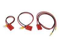 50A Battery Charging Cable 10AWG With M8 Lug Terminal Weatherproof For Solar Panel Power Distribution Electric Vehicle Application