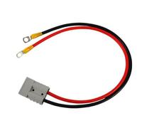 50A Battery Charging Cable With M8 Lug Terminal, Waterproof 8AWG Copper Wire For Solar Panel EV Power Distribution Equipment