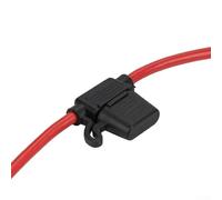 50A Battery Connection Extension Cable, Compatible with 50amp Connector, 300mm 10AWG Double Wire ABS Material