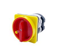 50A Cam Switch YMZ12-50/2GS Padlock Latching 690V 2 Poles Power Cut Off Control 2 Positions Silver Rotary Changeover