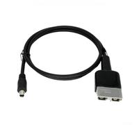 50A DC Power Connector Male 1.5m Silicone Cable | 50A high current rating, solderless buckle design, quick installation, silicone dust cover, flexible wiring