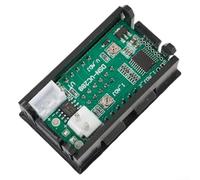 50A Digital Voltmeter Ammeter DC0100V with Shunt and Dual LED Display for Simultaneous Voltage and Current Readings (red+blue)